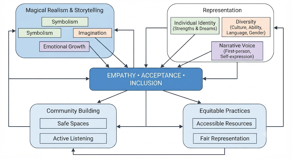 Figure 2: Representation of Diversity and Children with Special Needs in Indian English Literature